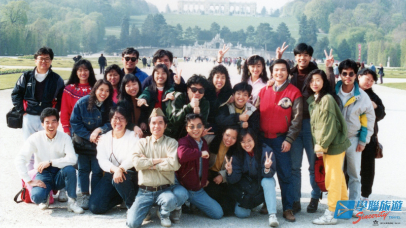 學聯歐洲巴士團70/80年代相片